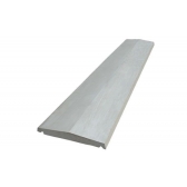Rufo com Pingadeira em Argamassa 2x30x100cm Cinza Capa para Muro