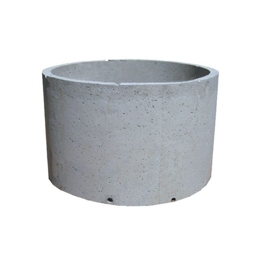 Tubo para Fossa Concreto 110x50x5cm Cinza Anel