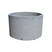 Tubo para Fossa Concreto 110x50x5cm Cinza Anel