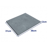 Divisória Concreto 36x31x2cm Cinza para Caixa de Gordura