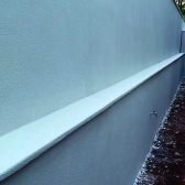 Peitoril com Pingadeira Argamassa 3x30x120cm Cinza Parapeito