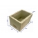 Caixa com Fundo Concreto 55x40x55cm Cinza Esgoto