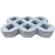 Concregrama 8 Furos Concreto 40x60x10cm Cinza Pisograma