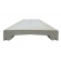 Rufo com Pingadeira em Argamassa 5x27x100cm Cinza Capa para Muro