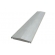 Rufo com Pingadeira em Argamassa 2x20x100cm Cinza Capa para Muro