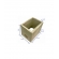 Caixa sem Fundo Concreto 55x40x55cm Cinza Passagem