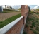 Rufo com Pingadeira em Argamassa 2x20x100cm Cinza Capa para Muro
