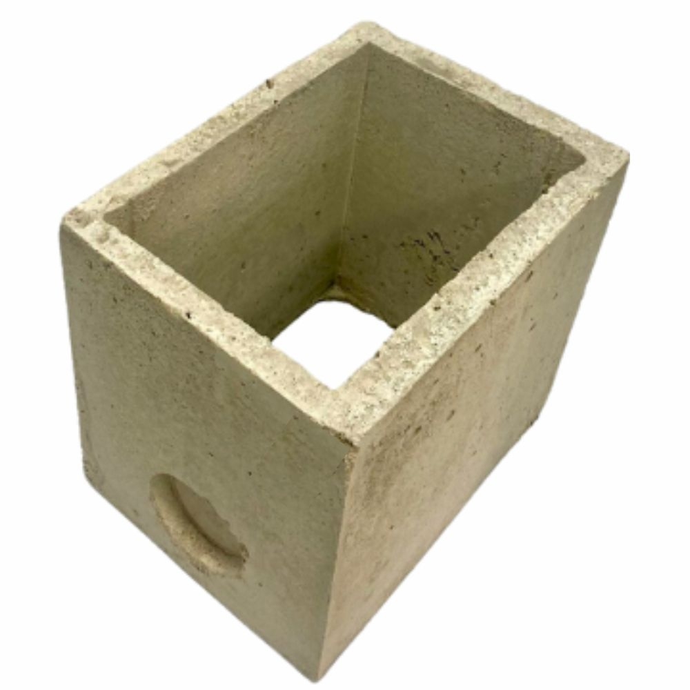 Caixa sem Fundo Concreto 40x30x40cm Cinza Passagem