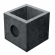 Caixa sem Fundo Concreto 55x40x55cm Cinza Passagem